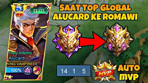 INI YANG TERJADI JIKA GLOBAL ALUCARD BERMAIN DI MYTHIC ROMAWI BUILD