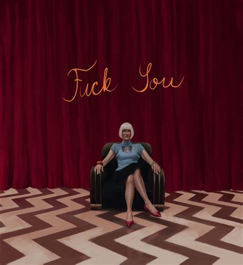 S E Fuck You Painting R Twinpeaks