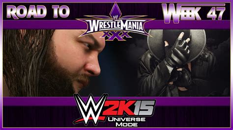 Wwe 2k15 Universe Mode Dominance Week 47 Youtube