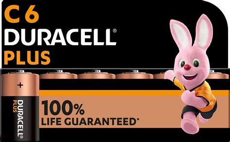 Duracell Plus Pilas C Lr V Cx Importado De Reino Unido