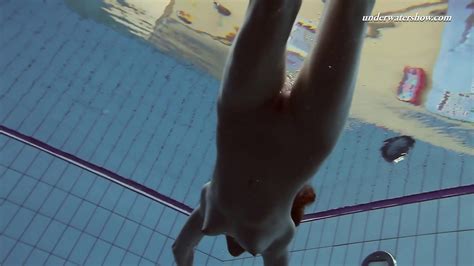 Sexy Big Tits Lera Swimming Naked