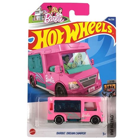 Hot Wheels BARBIE DREAM CAMPER HW METRO HCT79 2022 Shopee Brasil