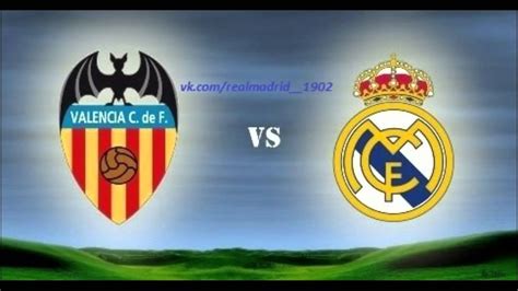 valensiia real madrid youtube