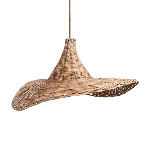 zen rattan pendant light
