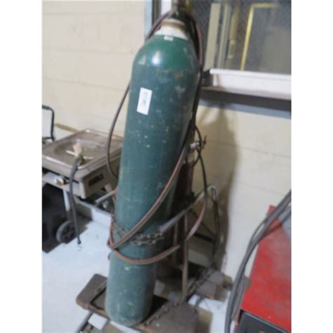 Oxygen Acetylene Torch Set 2 Wtanks Ownership Unknown