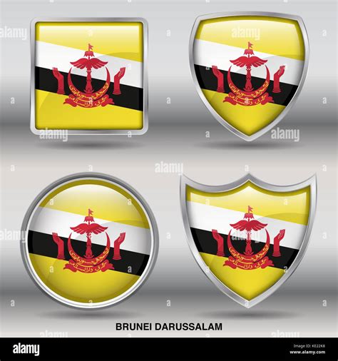 Brunei flag hi-res stock photography and images - Alamy