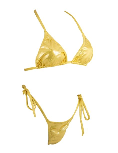 Exelnt Designs Tri Top And Thong Bikini Set 2303L 2 04026 Lover S Lane