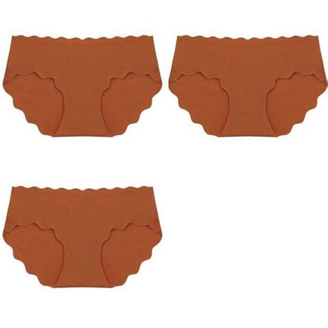 Ensemble De Culottes Sans Couture En Satin De Soie Pour Femmes Sous V Tements Sexy Lingerie