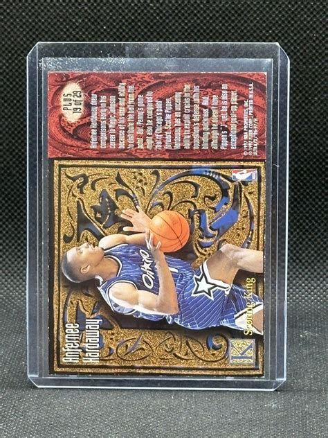 ANFERNEE PENNY HARDAWAY 1996 97 Fleer Ultra SCORING KINGS PLUS 19 Rare