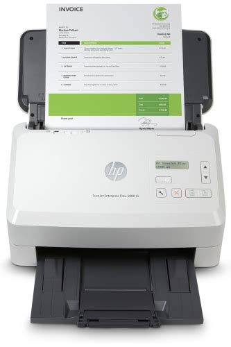 Купить Сканер потоковый HP SJ Enterprise flow 5000 s5 6FW09A, A4, 65 ...