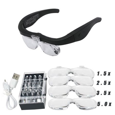 Бинокуляр очки лупа лупа на голову 11537DC - купить с доставкой по ...