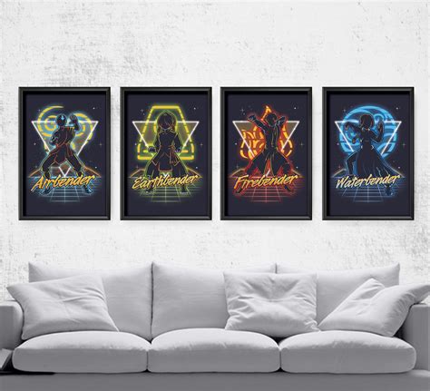 retro bender poster series created  olipop