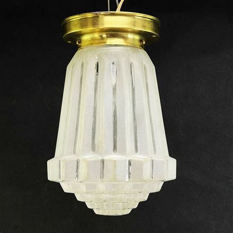 ART DECO Lampe Skyscraper machine age design ceiling lamp Deckenlampe ...
