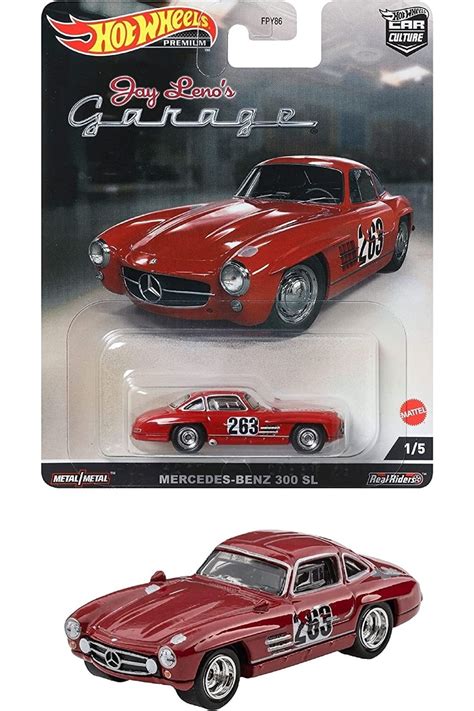 Hot Wheels Premium Car Hck07 Car Culture Jay Reno Garage Mercedes