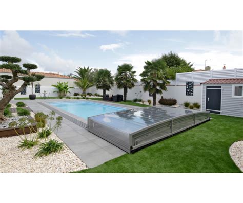 Abri De Piscine Semi Plat Style Menuiseries