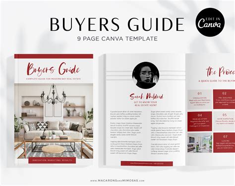 Real Estate Buyers Guide For Canva • Macarons And Mimosas