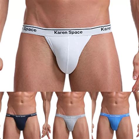 VERKAUF HERREN SLIPS Unterwäsche Bikini G String Niedrige Taille Tanga