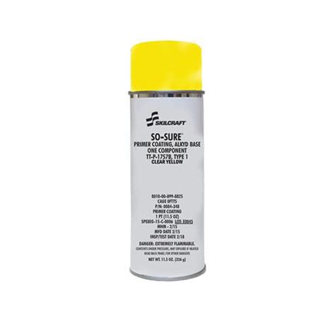 So-Sure - TT-P-1757 Zinc Chromate Alkyd Base Primer, Yellow | 0084-331 ...