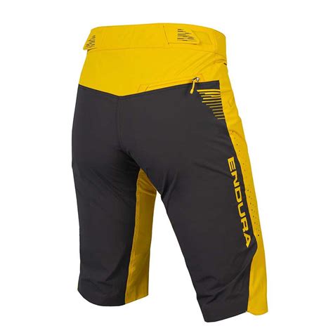 Endura SingleTrack Lite Short Fit Shorts Yellow Bikeinn