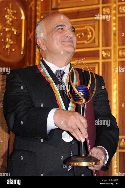 Prince El Hassan Bin Talal Of Jordan Receives The Augsburg Peace Fest Prize In Augsburg