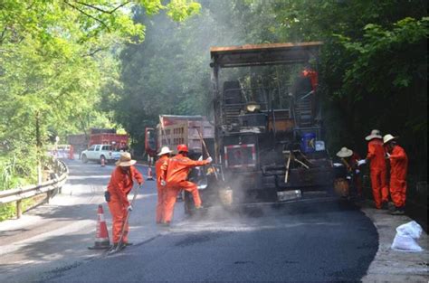 梁平公路养护首次使用沥青混凝土utm超罩面技术重庆市交通运输委员会