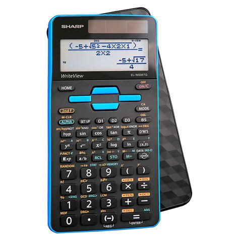 Calculadoras Sharp - CALCULADORA SHARP CIENTIFICA, COLOR NEGRO EL-W535TGBBL | Office Depot ...
