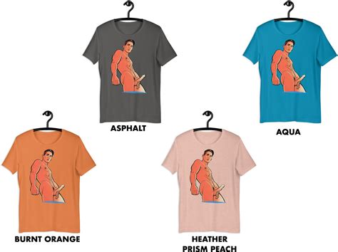 DRAPS gay art T shirt sexy nu homoérotique Etsy France
