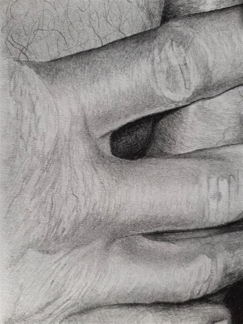 ORIGINAL ART PENCIL Drawing Male Nude Erotic Art Self Portrait Not
