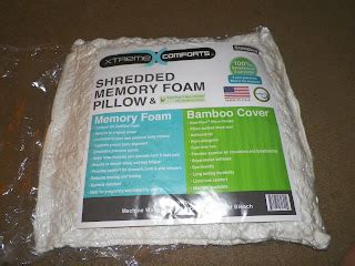 mygreatfinds: Sleep Comfortably With The Shredded Memory Foam Pillow By