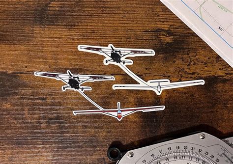 Cessna 182 Glider Tow Sticker Schweitzer 2 33 Blanik L 23 5x2