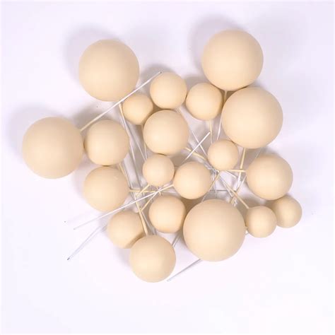 Bubbles Einstecker Nude Beige Stück Tortenheld