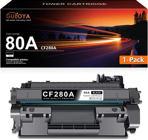 80a Cf280a Toner Cartridge Black Replacement For Hp 80a