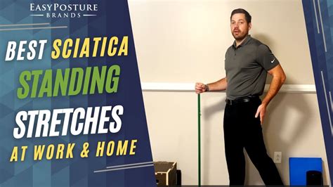 4 Best Standing Sciatica Stretches For Work And Home Youtube