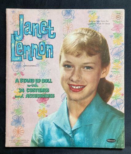 Original Janet Lennon Of The Lennon Sisters Paper Doll Book 1961 Cut 3858795721