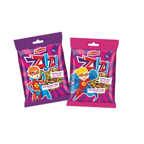 Zizi puffasztott rizs cukorbevonattal 50 G – Hazisweets