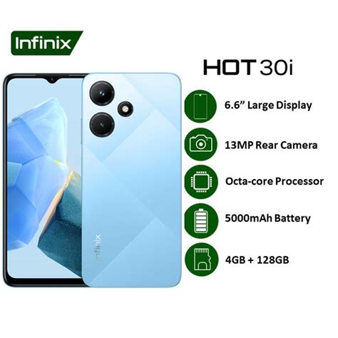 Infinix Hot 30i (4GB RAM 128GB ROM) - ,1 Year Infinix Malaysia Warranty ...