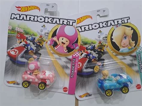 Lote Hot Wheels Mario Kart Rosalina Bowser Jr Toadette Blue En Venta En Monterrey Nuevo Le N Por