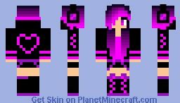 Bikini Peony Minecraft Skin