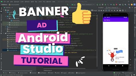 How Implement Admob Banner Ad In Android Studio Youtube