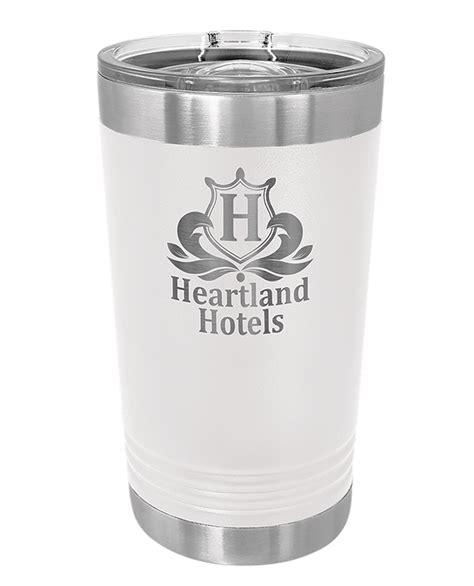 16 Oz Custom Insulated Pint Tumbler