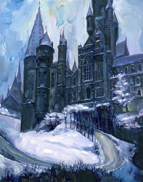 Harry Potter Concept Art Hogwarts