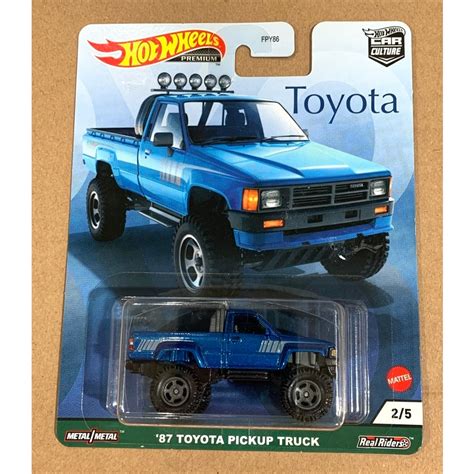 風火輪 Hot Wheels 汽車文化 Toyota 豐田 TOYOTA PICKUP TRUCK 皮卡車 貨卡 蝦皮購物