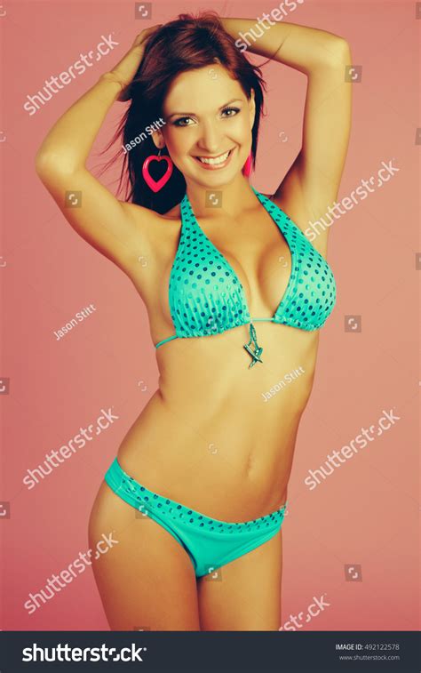 Beautiful Sexy Latin Bikini Girl Stock Photo 492122578 Shutterstock