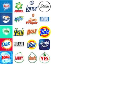 Procter And Gamble Brands Logos