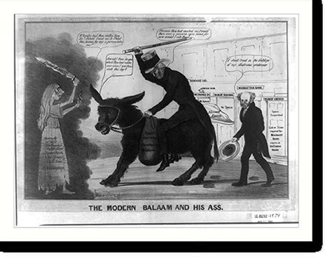 Historic Print The Modern Balaam And His Ass 16 X 20 Walmart