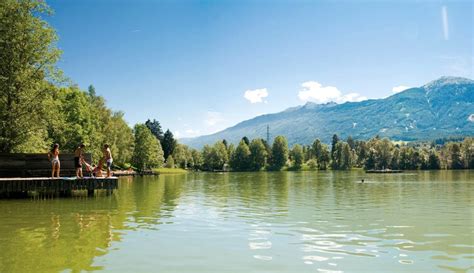 Bathing Lake Lans Tyrol Austria