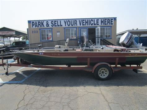 Boat For Sale 1989 Ski Barge Fish And Ski 20 In Lodi Stockton Ca