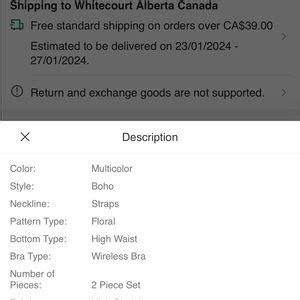 SHEIN Swim Shein Swim Classy Plus Size Floral Print Swimsuit Bikini High Rise Nwt 2x Poshmark