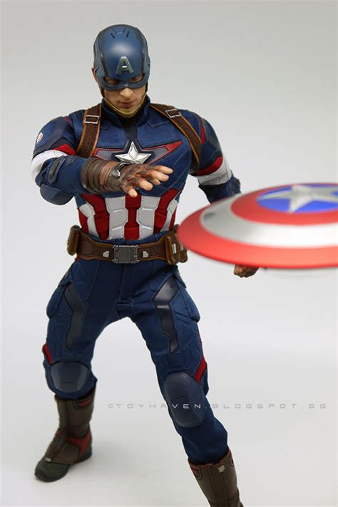 Toyhaven Hot Toys Avengers Age Of Ultron 1 6th Captain America 12 Inch Collectible Figure
