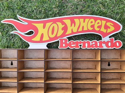 Estante Porta Hot Wheels Personalizado Para Carrinhos Elo